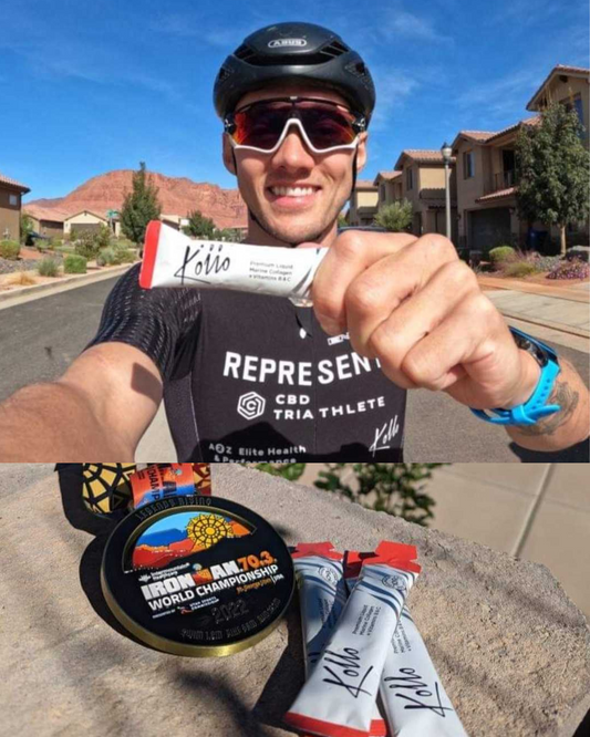 Are collagen peptides helpful for athletes? Kollo Ambassador Athlete Joe Cant.