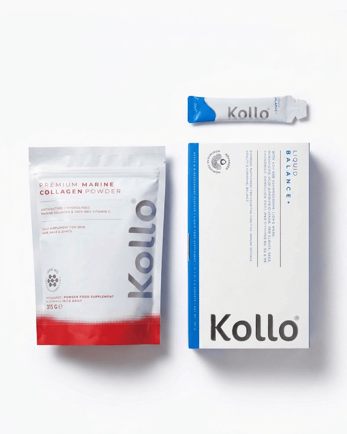 BALANCE+ & POWDERED MARINE COLLAGEN POUCH BUNDLE