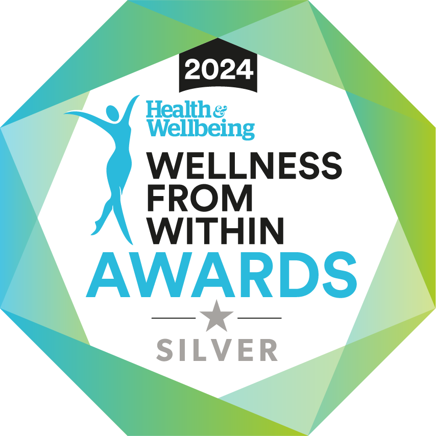 Health & Wellbeing Wellness From Within Awards Silver 2024 badge.