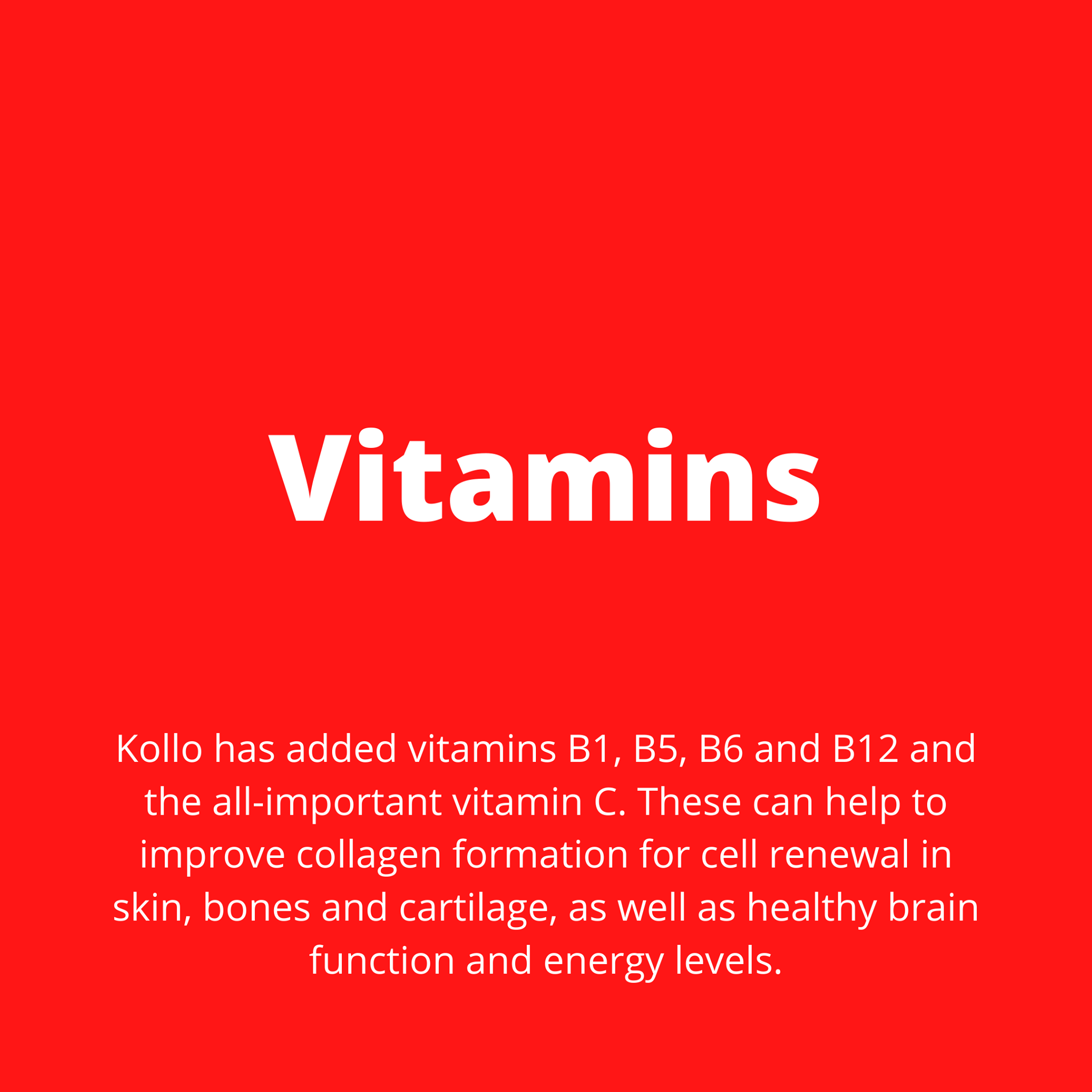 What Are The Benefits Of B Vitamins? - Kollo Health