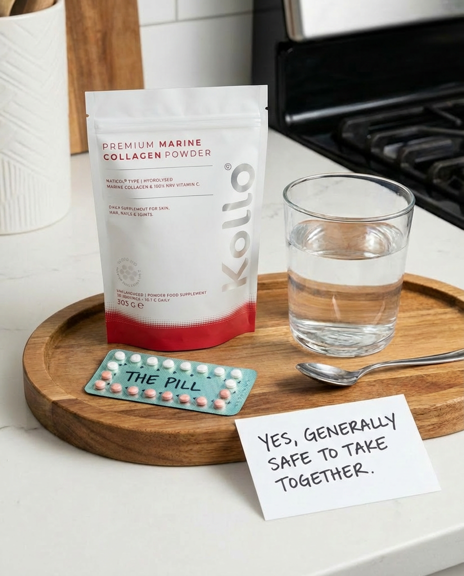 Can I Take Collagen With the Contraceptive Pill?
