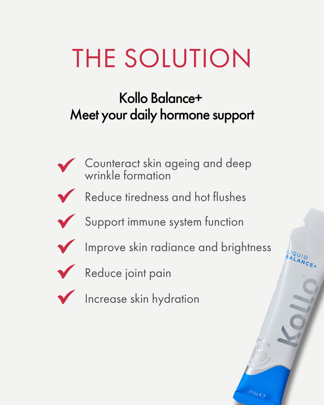 Kollo Balance+ and HRT: what you need to know before combining them