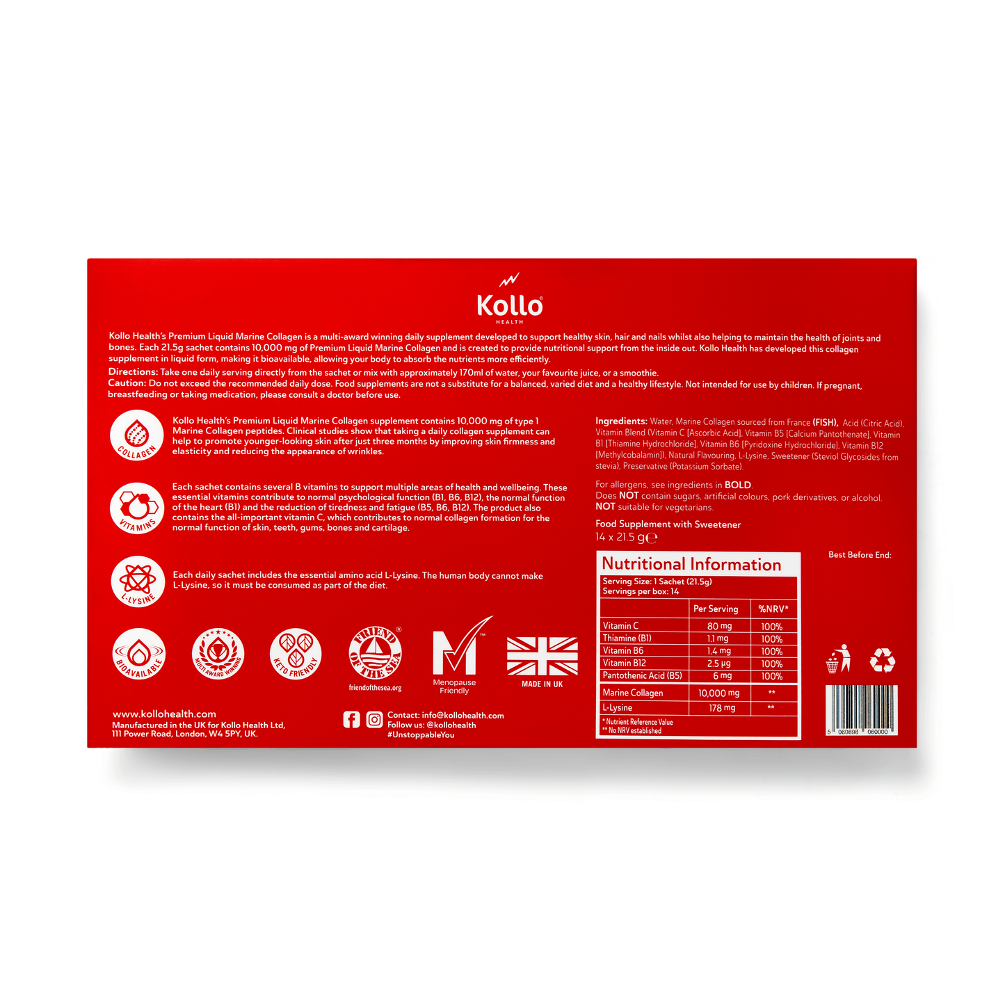  [Marine Collagen] - [kollohealth.com] 