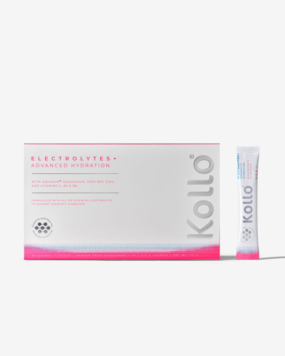 Kollo® Electrolytes+ Advanced Hydration Raspberry