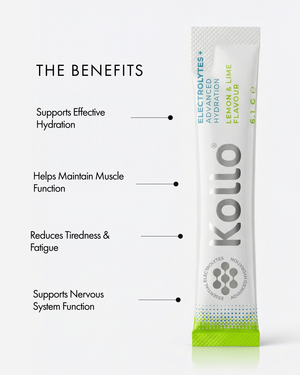 ELECTROLYTES+ ADVANCED HYDRATION LEMON & LIME