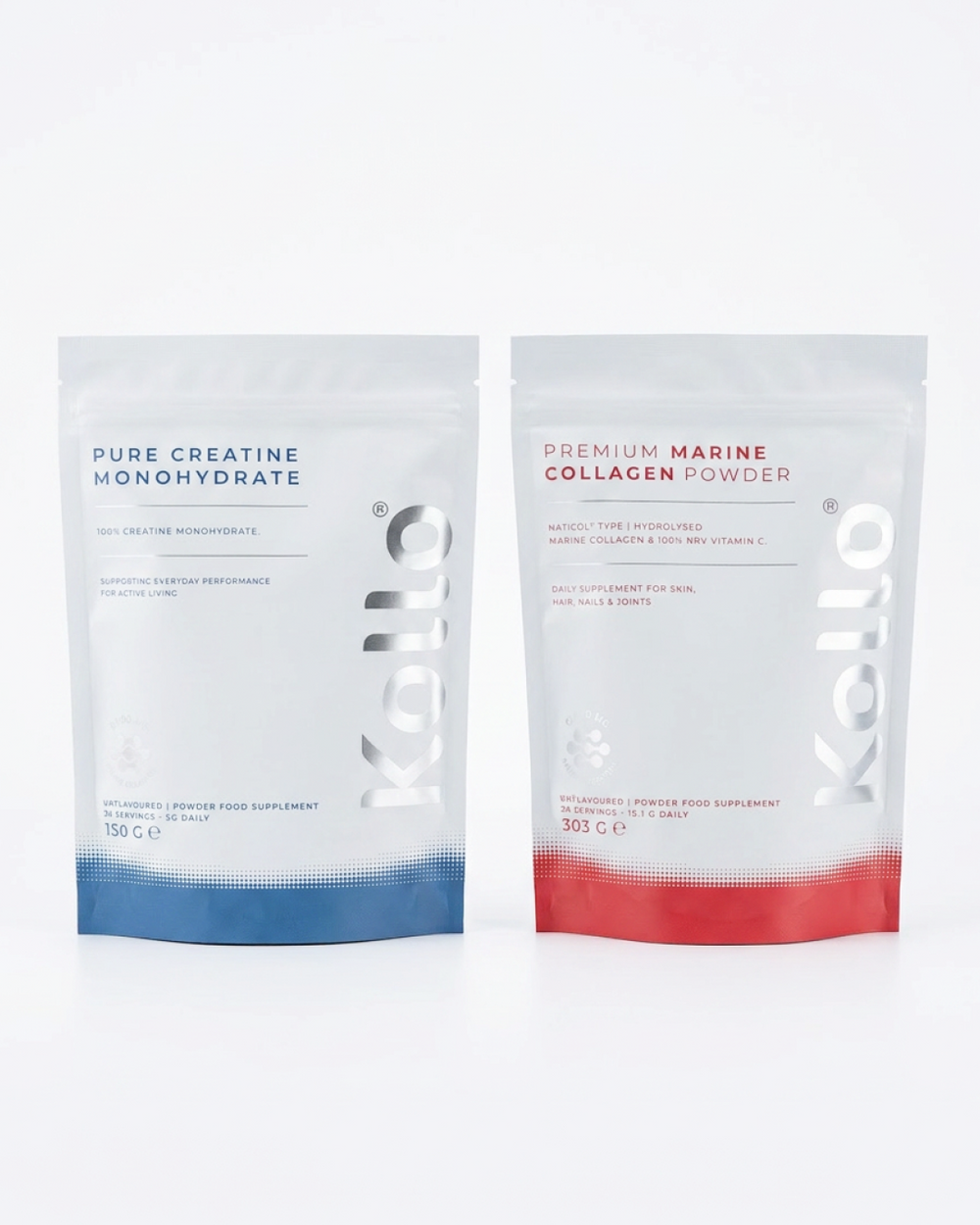 POWDERED MARINE COLLAGEN POUCH + CREATINE BUNDLE