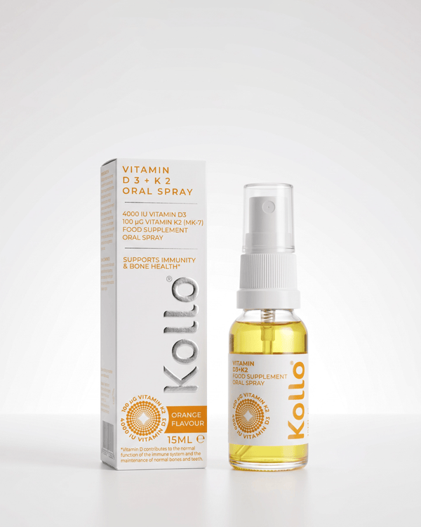 Kollo Health Supplement VITAMIN D3 + K2 ORAL SPRAY Vitamin D3 + K2 Oral Spray