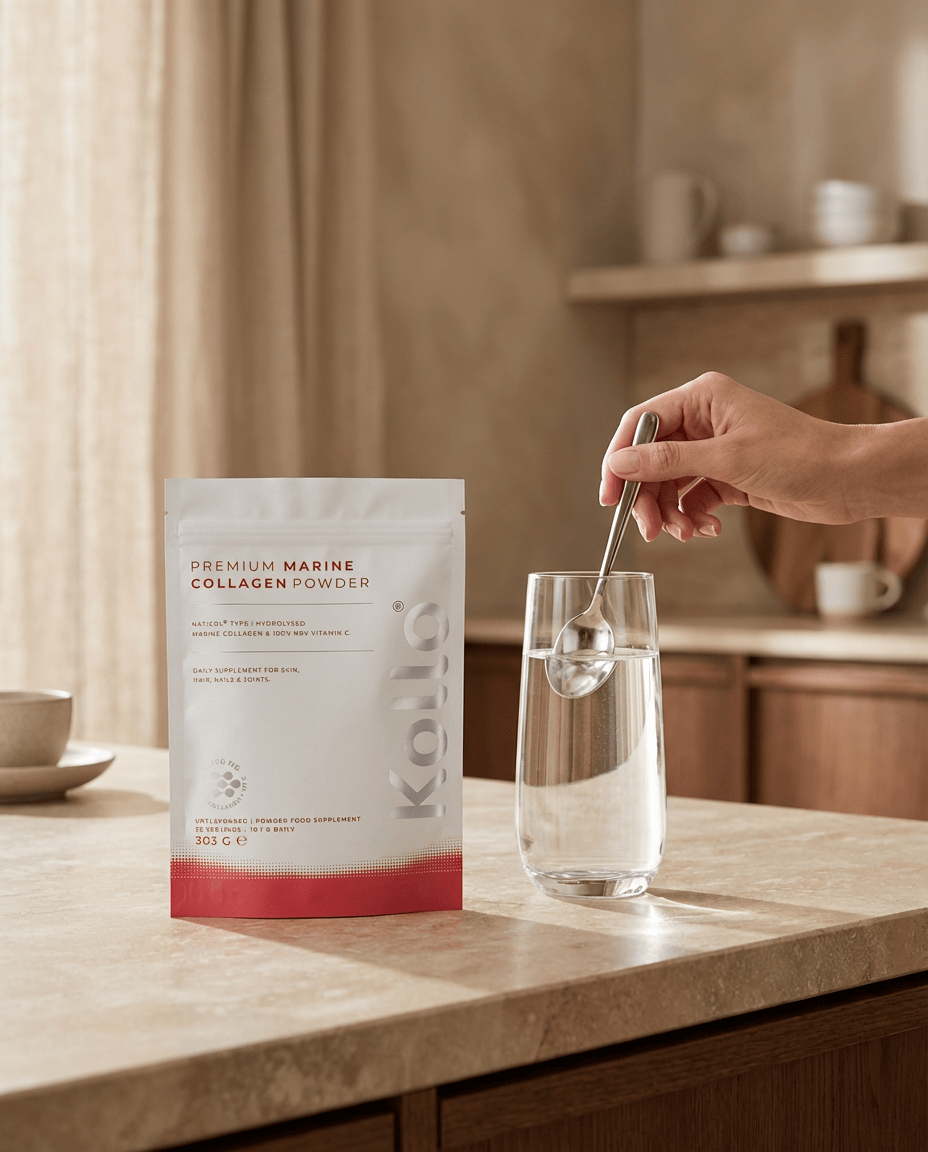 Kollo Health Marine Collagen PREMIUM MARINE COLLAGEN POWDER POUCH Marine Collagen Powder UK | 10,000mg Naticol | Kollo Health