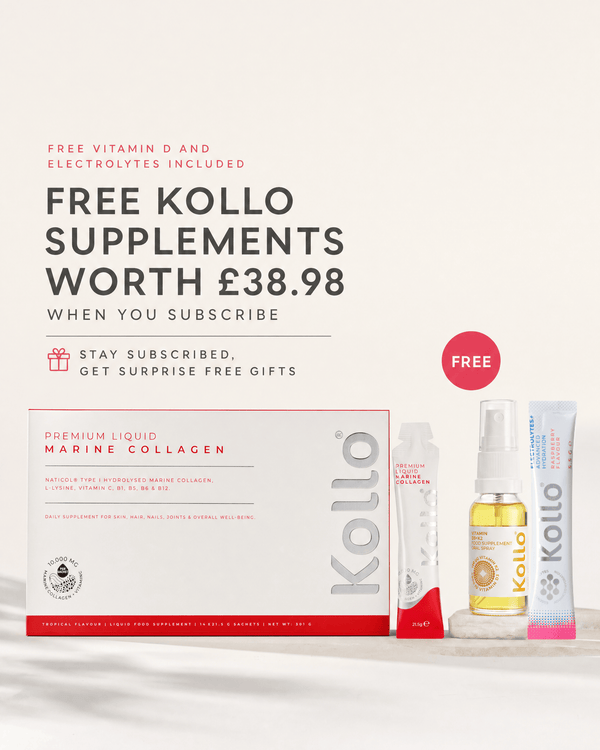 Kollo Health Marine Collagen Premium Liquid Marine Collagen 10,000mg Sachets Liquid Marine Collagen 10,000mg Sachets UK | Kollo Health