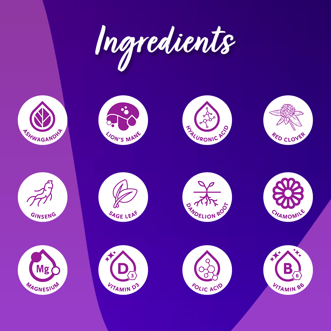  Premium Liquid Menopause Supplements (Meno Support) 